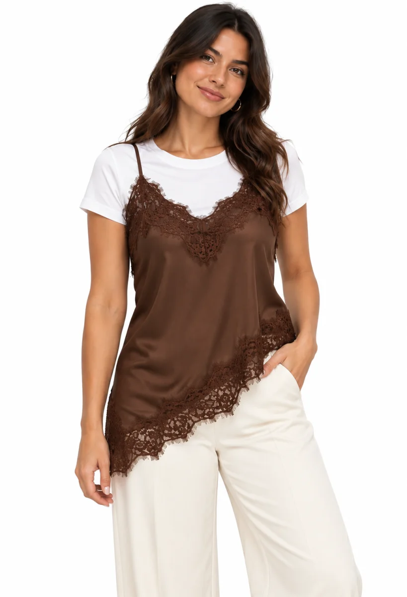 Blusas tipo seda